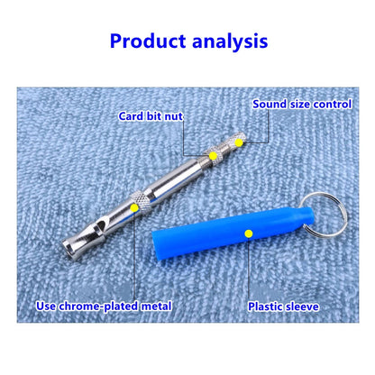 Pet Dog Training Whistle High Frequency Ultrasonic Adjustable Voice Control Barking Obedience Tool Dog Accessories Supplies