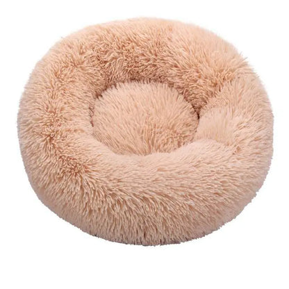 Round Cat Beds House Soft Long Plush Best Pet Dog Bed for Dogs Basket Pet Products Cushion Cat Bed Cat Mat Animals Sleeping Sofa
