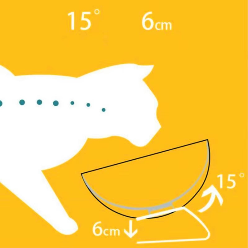 Non-Slip Double Cat Bowl Dog Bowl with Stand Pet Feeding Cat Water Bowl for Cats Food Pet Bowls for Dogs Feeder Product Supplies