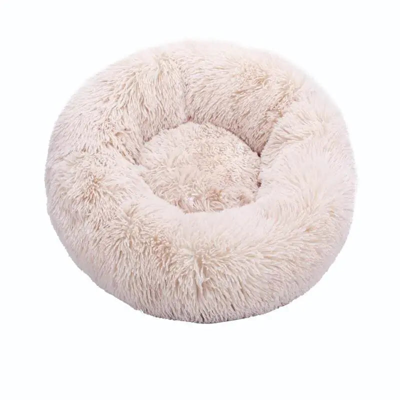 Round Cat Beds House Soft Long Plush Best Pet Dog Bed for Dogs Basket Pet Products Cushion Cat Bed Cat Mat Animals Sleeping Sofa