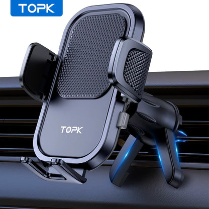 Car Phone Holder Air Vent Mount for Iphone 15 14 Pro Max & All Smartphones | Universal Cradle