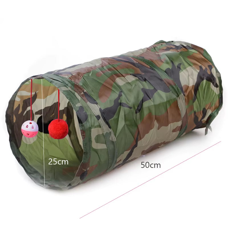 5/4/3Holes Pet Cat Tunnel Funny Toys for Cats Foldable Cat Toys Interactive Cat Rabbit Animal Play Games Tunnel Chat Pet Product