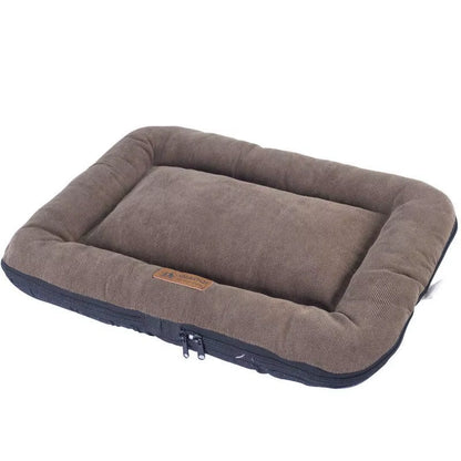 Soft Dog Bed Mattress Mat Crate Kennel Pad Washable Cloth Anti-Slip Bottom Indoor Outdoor for Large Medium Small Dogs Cats
